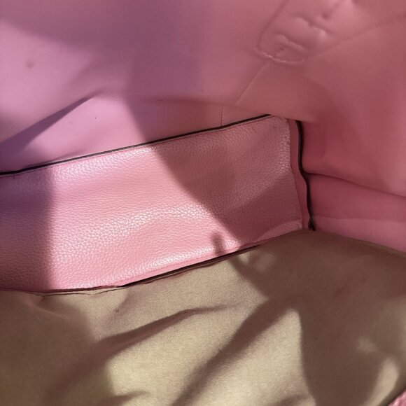 Nanette Lepore Women's Pink Leather Shoulder Bag - Picture 12 of 13